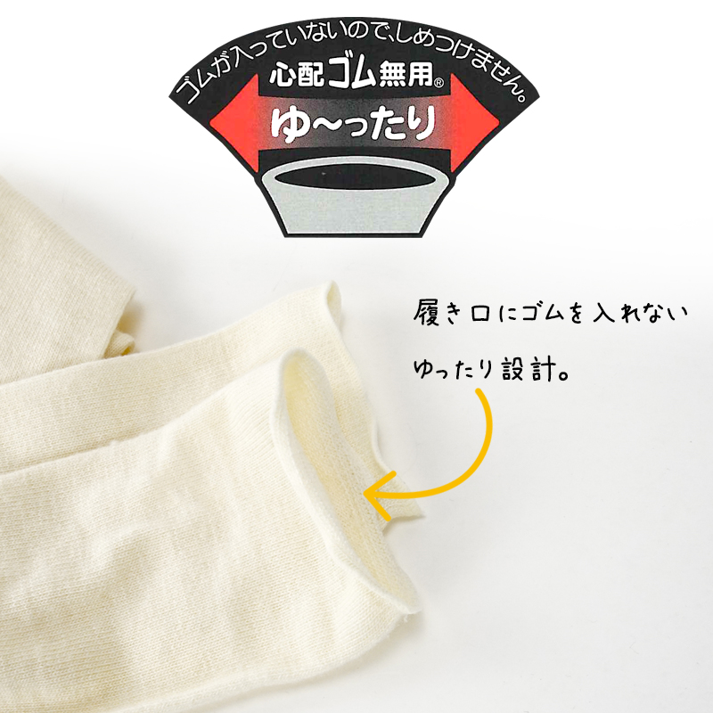 心配ゴム無用