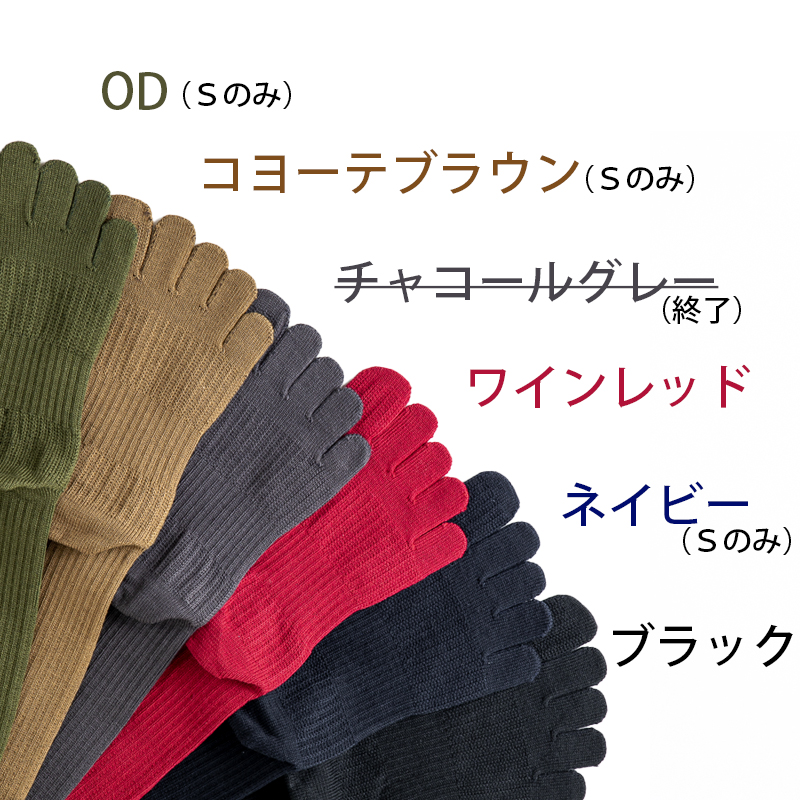 真の究極の五本指ソックス